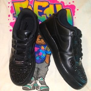 Nike AF1 Low (Black/Custom)
